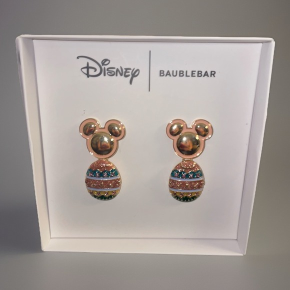 Disney Jewelry - Baublebar x Disney Mickey Mouse Crystal Easter Egg Drop Earrings